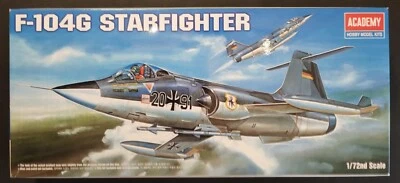 Academy N. 12443 1/72 F-104G Starfighter Luftwaffe Nuovo - Immagine 1 di 4
