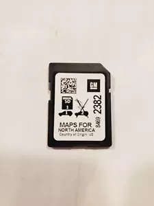 2018-2020 CHEVY EQUINOX/GMC TERRAIN NAVIGATION SD CARD 8469 2382 FACTORY GM OEM - Picture 1 of 2