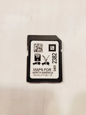 2018-2020 CHEVY EQUINOX/GMC TERRAIN NAVIGATION SD CARD 8469 2382 FACTORY GM OEM - Image 1 of 2