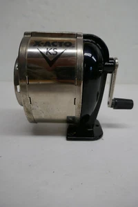 Vintage X-Acto KS All Metal Pencil Sharpener Wall or Table Mount - Picture 1 of 5