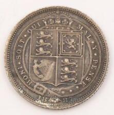 1887 Great Britain 6 pence Shield and Garter VF
