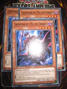 YU-GI-OH! PLAYSET (LOT DE 3) CAUCHEMAR DE L'OEIL DES TENEBRES LIOV-FR027 NEUF - Picture 1 of 1