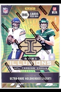 2021 Panini Illusions NFL Football Blaster Box 36 Cards Brand New Factory Sealed - Picture 1 of 2