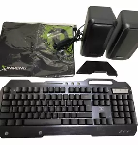 Xinmeng Mamba Snake K680-Pro Wireless Keyboard Speakers And Mouse Pad - Picture 1 of 9