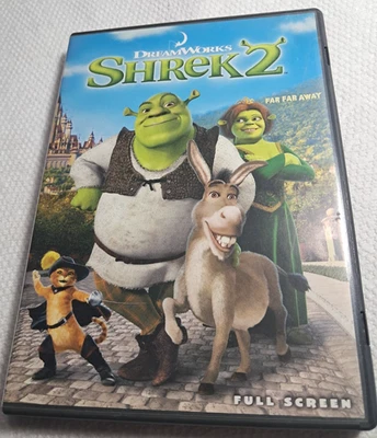 Shrek 2 Far Far Away DVD Dreamworks Fullscreen 2004 Donkey Mike Myers - Image 1 of 2