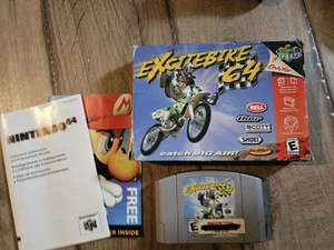 Excitebike 64 (Nintendo 64 N64, 2000) WITH BOX NO MANUAL - Picture 1 of 9