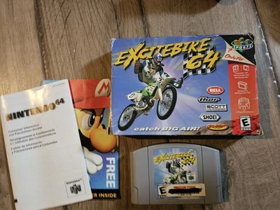 Excitebike 64 (Nintendo 64 N64, 2000) WITH BOX NO MANUAL - Image 1 of 4