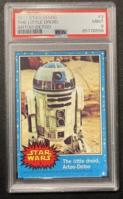 1977 Topps Star Wars The Little Droid Artoo-Detoo #3 PSA 9 MINT - Image 1 of 2