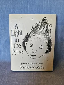 Vintage 1981 Shel Silverstein A Light In The Attic Poetry Book 1st Edition - Bild 1 von 10