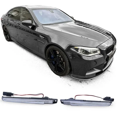 Frecce laterali a LED bianche adatte per BMW M Coupe E82 M5 F10 X5M E70 X6M E71 - Immagine 1 di 4