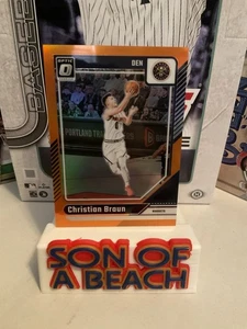 2024 Donruss Optic Orange Christian Braun /175 - Picture 1 of 2