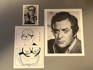Michael Caine Film Fab Card Collection Actor for Batman Muppet Christmas Carol - Picture 1 of 1