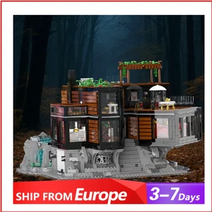 Klemmbausteine Haus Vampirfamilie Architecture Häuser Bausteine Modell Bausat... - Bild 1 von 6