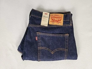 Pantalones de mezclilla Levi's 514 corte regular cremallera pierna recta 36X30 para hombre azul elástico - Imagen 1 de 12