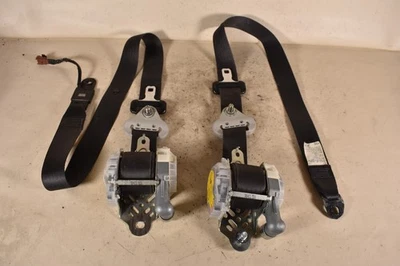 09-13 SUBARU FORESTER FRONT SEAT BELTS SEATBELTS BLACK LEFT RIGHT BELTS OEM - Imagem 1 de 4