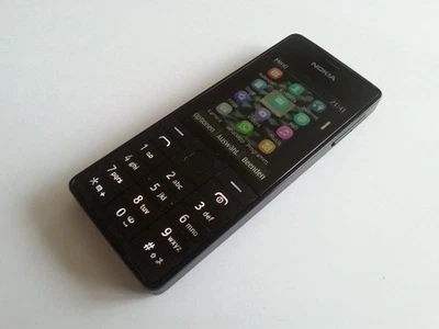 NOKIA 515 SCHWARZ TOP OVP OHNE SIMLOCK TASTENHANDY 5MP HÄNDLER GARANTIE EXTRAS - Bild 1 von 4