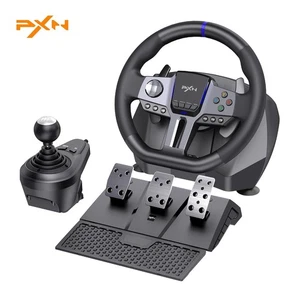 PXN V9 Gen 2 RaceSim Steering Wheel Pedal Shifter PC PS3 PS4 Xbox Switch USASHIP - Picture 1 of 9