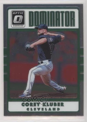 2017 Panini Donruss Optic Dominators Corey Kluber #D9 - Image 1 of 2