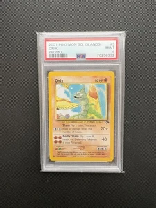 Onix 6/18 PSA 9 Vintage Southern Islands Promo Pokemon TCG - Bild 1 von 2