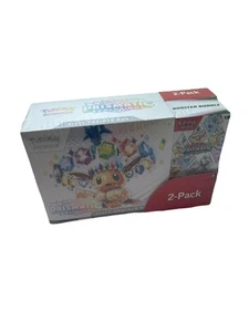 Pokemon TCG: Prismatic Evolutions Costco Paquete de 2 (ETB + Booster) - Imagen 1 de 2