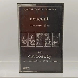 The Cure - Concert & Curiosity (Cassette Tape, 1984) Double Album Live Anomalies - Picture 1 of 5