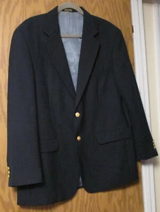 Traje Blazer Chaqueta Blazer Dorado Para Hombre Stafford Marino Botones Cierre 2 Botones (44/46) - Imagen 1 de 3