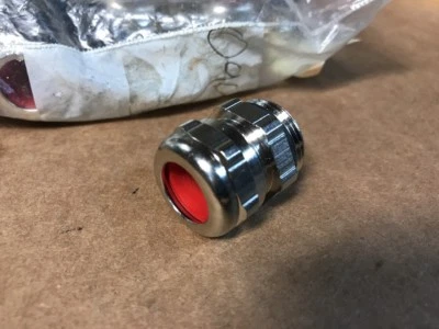 NEW Harting 09000005085 CABLE Conduit Bulkhead Fitting PG13.5 1/2” Weatherproof - Image 1 of 4