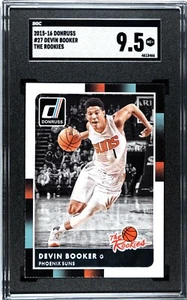Devin Booker 2015-16 Donruss #27 The Rookies card SGC 9.5 MT+ - Picture 1 of 2