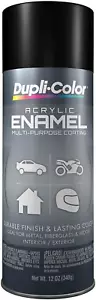 DA1603 Acrylic Enamel Spray Paint - Semi-Gloss Black - 12 Oz Aerosol - Picture 1 of 12