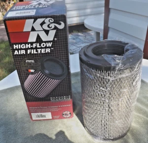 K&N E-1796 FILTRO DE AIRE DE ALGODÓN DE REPUESTO DE ALTO FLUJO NUEVO SIN USAR EN CAJA ORIGINAL - Imagen 1 de 7