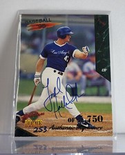 1995 Signature Rookies Signatures #25 Todd Hollandsworth /5750 Baseball Card
