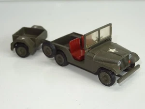 Tekno 814 Willy's Jeep Ejército de Estados Unidos con remolque - (390) - Imagen 1 de 6