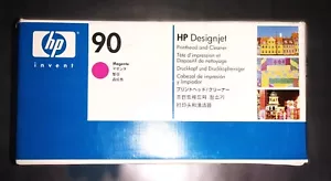 Genuine HP C5056A #90 Magenta Printhead and Cleaner DesignJet EXP 2018/2021 - Picture 1 of 3