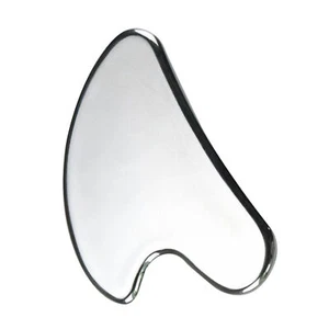 Gua Sha Facial Tool Stainless Steel Scraping Massage Tool for Face AntiAging - Picture 1 of 12