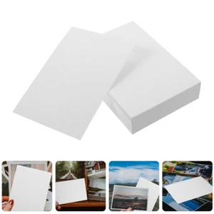  100 Pcs Waterproof High Gloss Photo Paper Glossy Office Photographic - Afbeelding 1 van 12