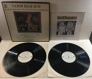 1964 PROMO VERDI Requiem ORMANDY 2 LP Box Set w/ Libretto Columbia M2L 307 - Picture 1 of 15