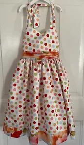 Iris & Ivy Mädchen Größe 5 Pastell Kleid Blumen Tupfen Sommer Ostern - Bild 1 von 5