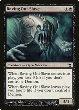 FOIL Raving Oni-Slave | MtG Magic Saviors of Kamigawa | English | Near Mint