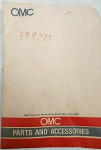 NOS OMC Johnson Evinrude Stop Switch P/N 394718 - Picture 1 of 2