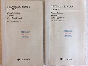Sexuelle Übergriffe Prozesse vierte Ausgabe 2016 Beilage Band 1 und 2 - Bild 1 von 2