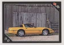 1991 Collect-A-Card Vette Set 1990 Corvette ZR-1 Coupe #72