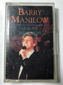 BARRY MANILOW LIVE ON BROADWAY CASSETTE TAPE VERY GOOD CONDITION - Picture 1 of 6