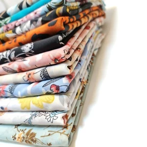 Floral Crepe Chiffon Material Summer Soft Dress Drape Fabric 58" Meter - Picture 1 of 87