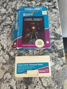 Commodore Final Orbit/Bumper Bash VIC-20 Sirius 1982 - w/ Box - Picture 1 of 2