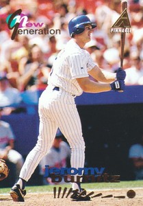 1994 Pinnacle Baseball New Generation #NG23 Jeromy Burnitz New York Mets