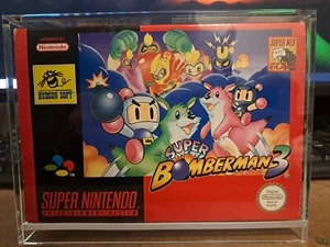 Super Bomberman 3 ~ SNES ~ Super Nintendo ~ VGC [Complete In Box]  - Picture 1 of 9