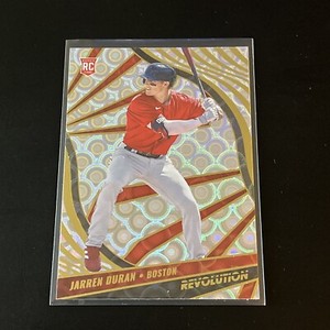 2022 Panini Chronicles Revolution Groove Jarren Duran RC #6 Boston Red Sox