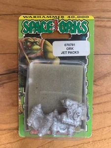 Warhammer Space Ork 070781 Jet Pack Blister Sealed NOS OOP Rare - Picture 1 of 2
