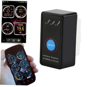 Bluetooth Adapter Scanner Torque Android OBD2 OBDII Code Reader Scan Tool GH - Picture 1 of 7