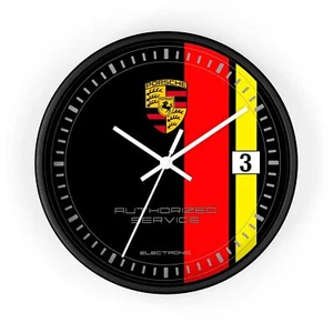 Porsche Flag Clock Tifosi Design